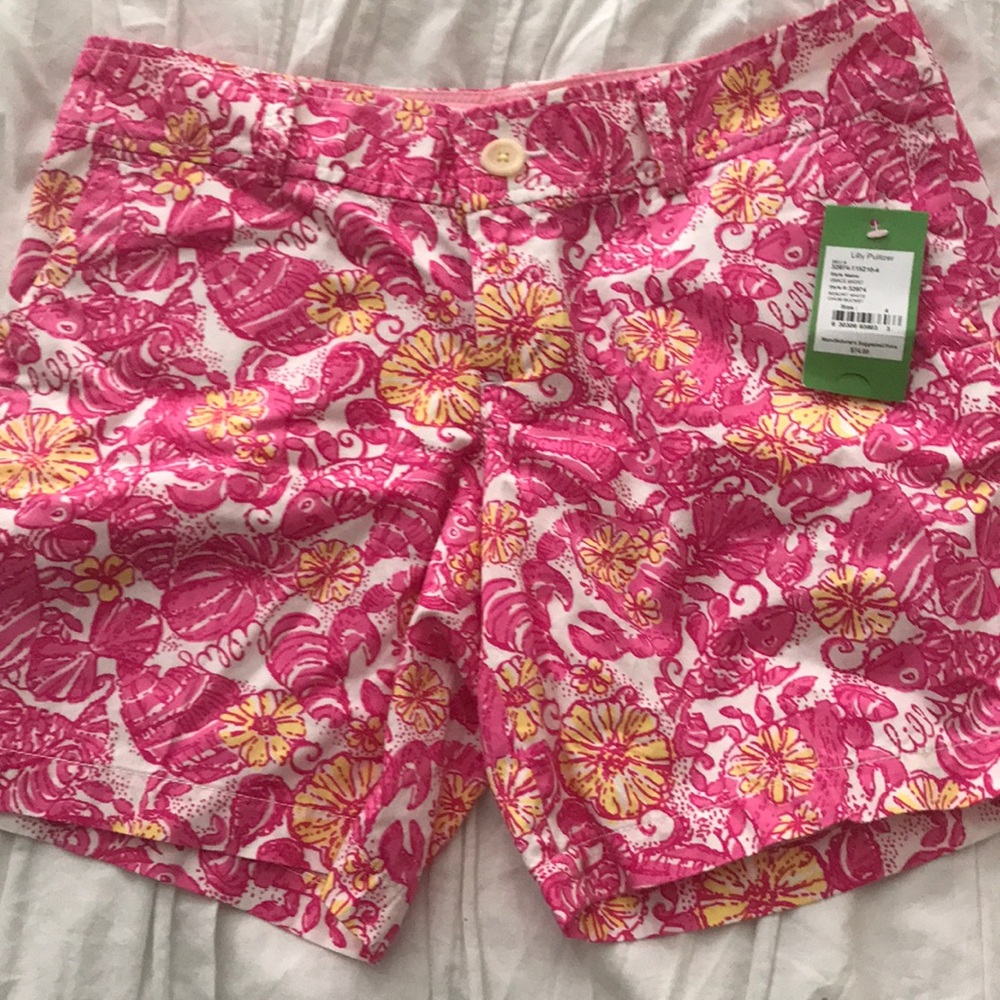 NWT Lilly Pulitzer shorts size 4